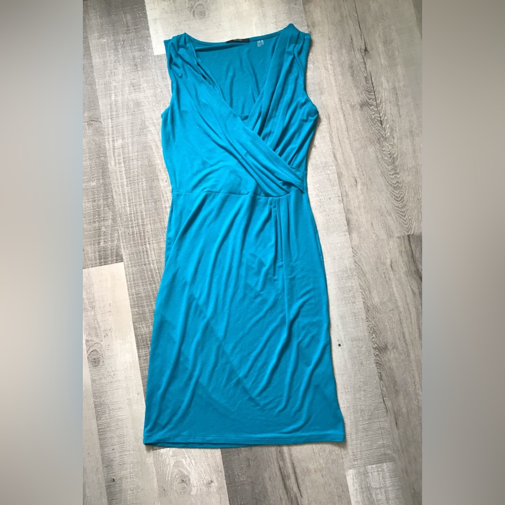Tahari Faux Wrap Dress Size XS